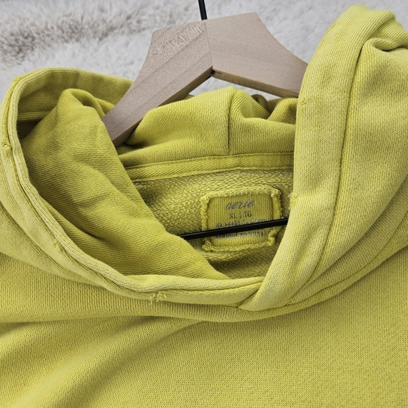 Aerie Distressed Hoodie Hooded Pullover Sweatshirt XL Bright - Picture 4 of 10